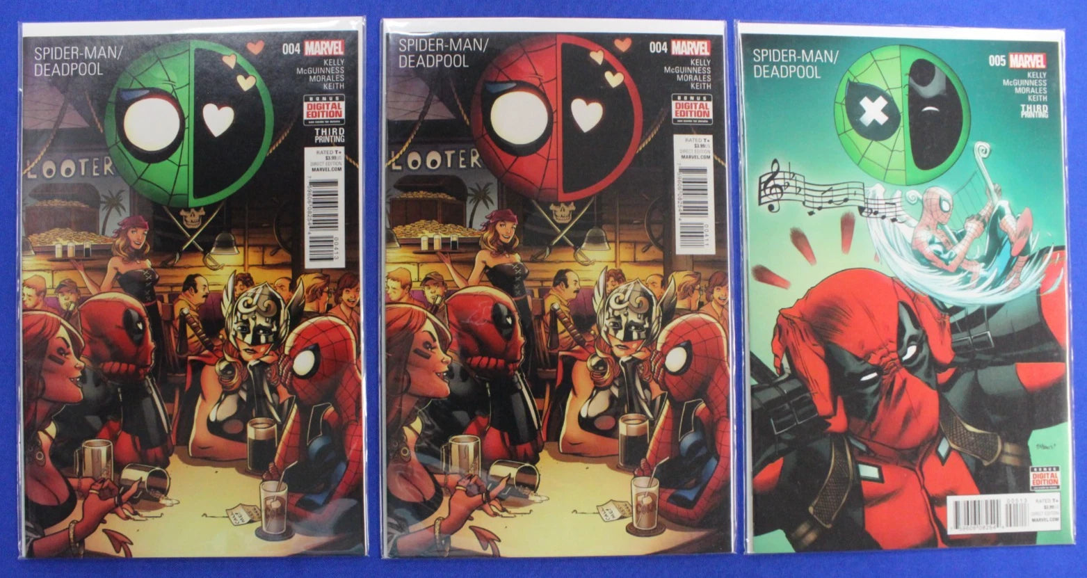 Spider-Man/Deadpool #1-23 + 1.MU w/ Variants Lot of 34 VF/NM