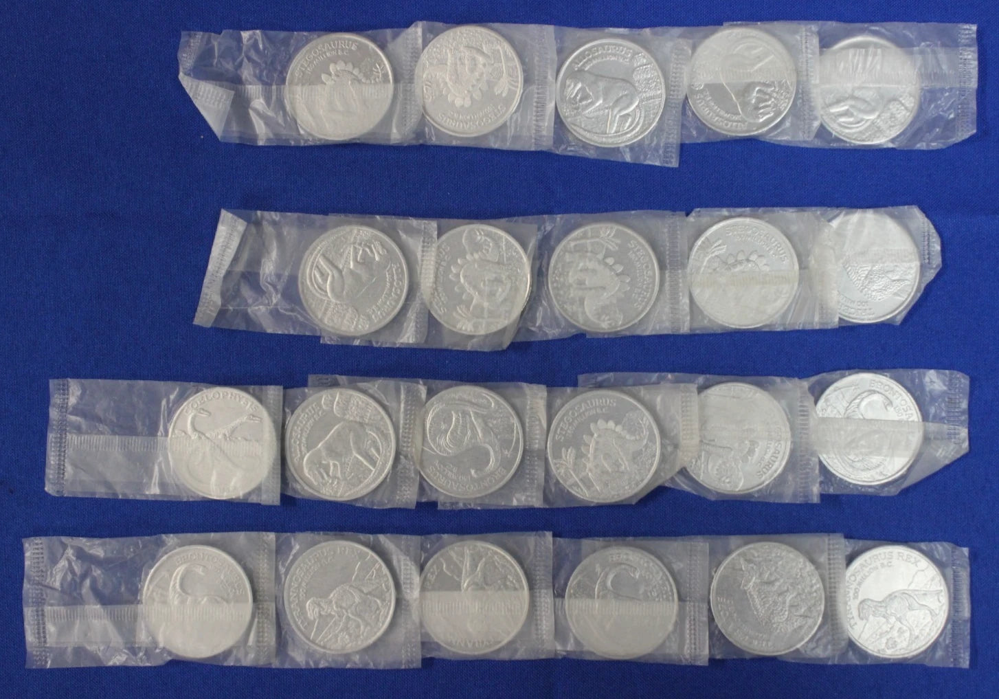 Post cereal 1988 Age of the Dinosaur Coins / Tokens Lot of 22