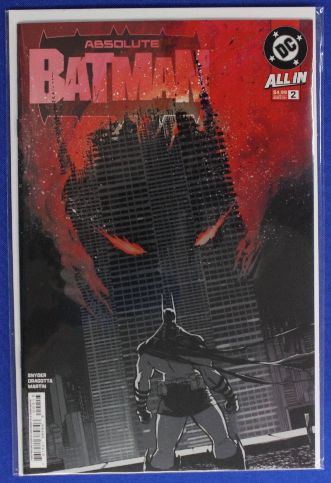 Absolute Batman #1-4 2nd Prints + #2 3rd Print Lot of 5 VF/NM