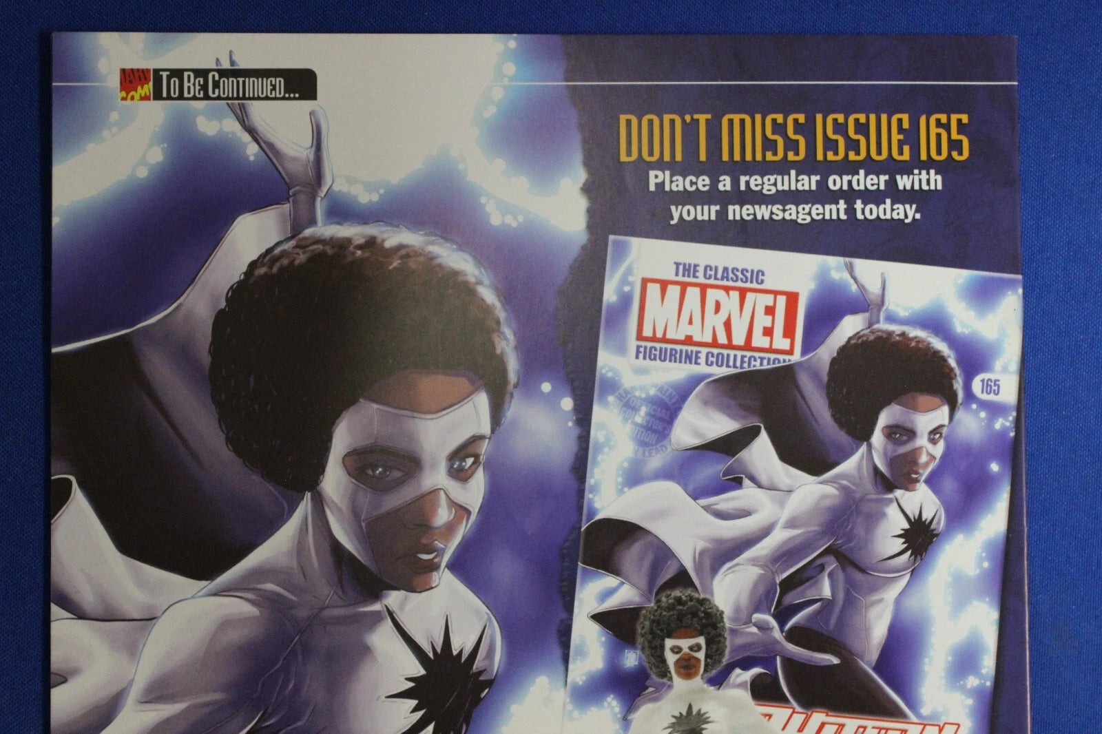 Eaglemoss Classic Marvel Collection Captain Marvel Lead Figurine & Magazine #164