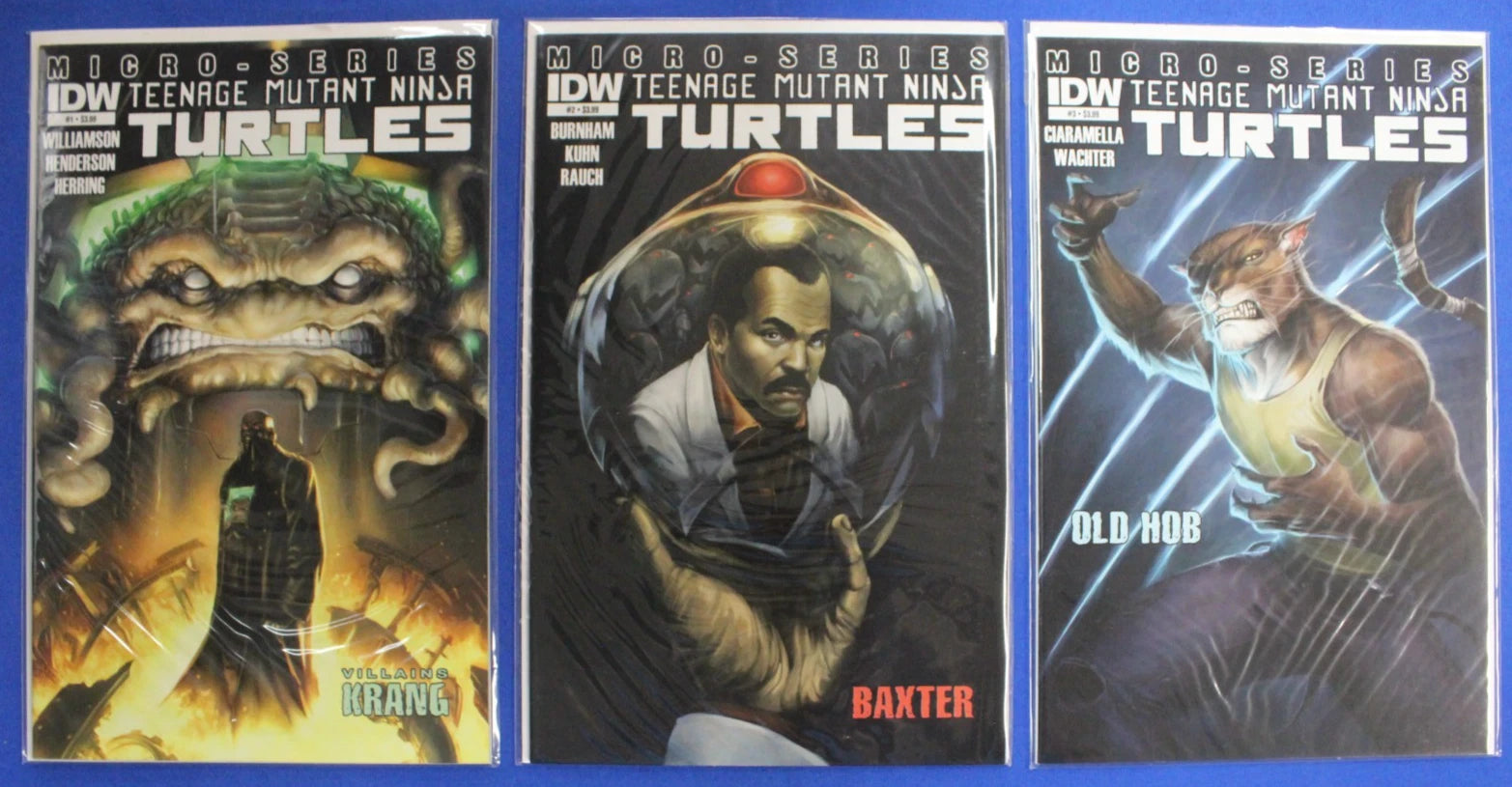 TMNT Micro-Series & Villains #1-8 Complete Sets Lot of 20 VF/NM