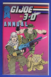 GI Joe 3-D #1-6 + Annual Near Complete Set (MISSING #4) VF