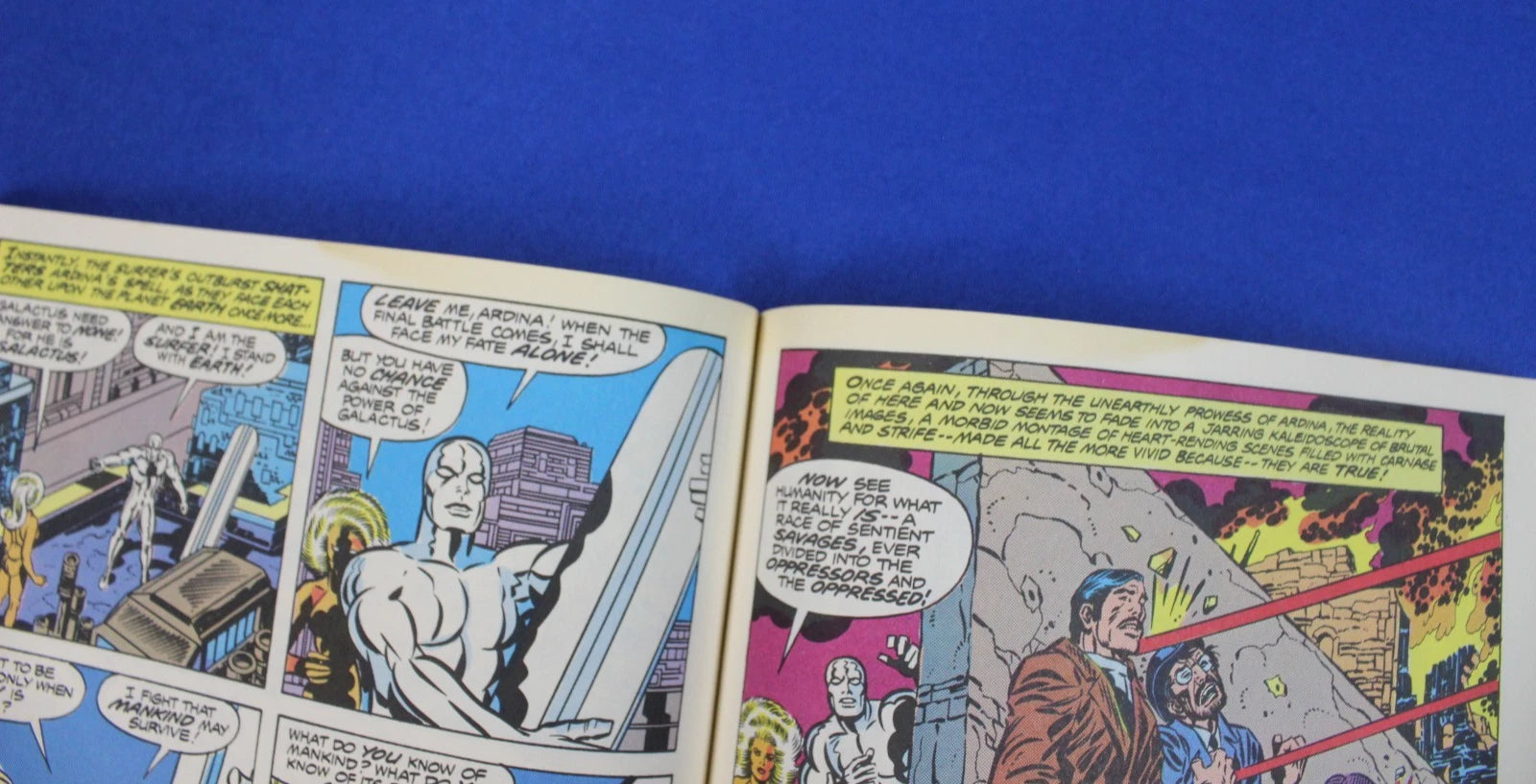 Silver Surfer The Ultimate Cosmic Experience TPB 2nd Printing Marvel 1978