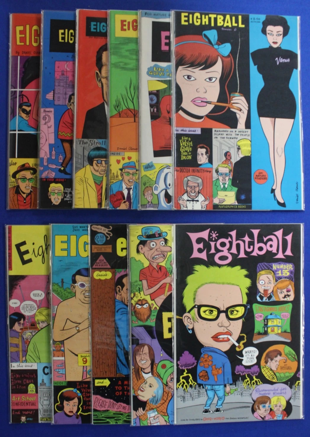 Eightball #1-7, 9-11, & 13 Lot of 11 VF/NM