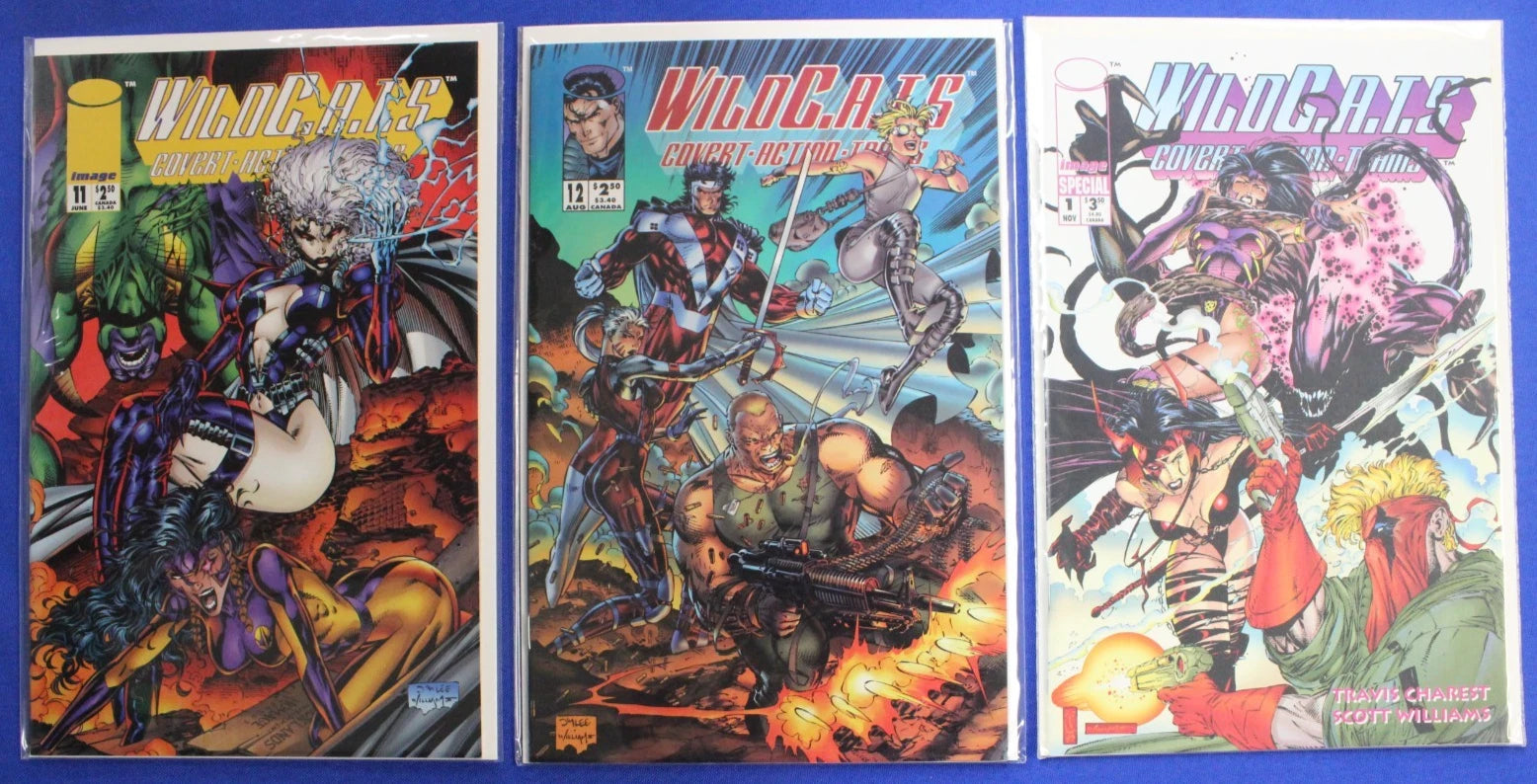 WildCATS Covert Action Teams #0-12 + Special Lot of 14 VF/NM