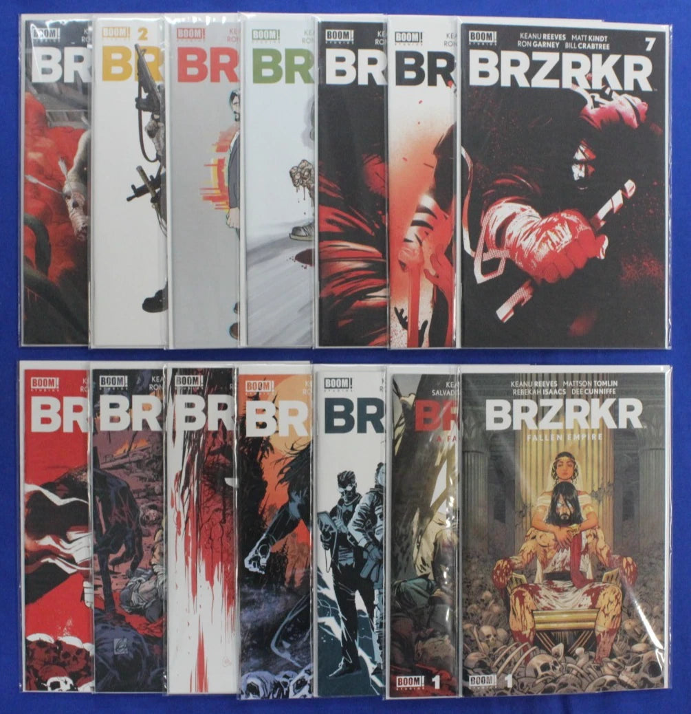 BRZRKR #1-12 + One-Shots Complete Set Lot of 14 NM-