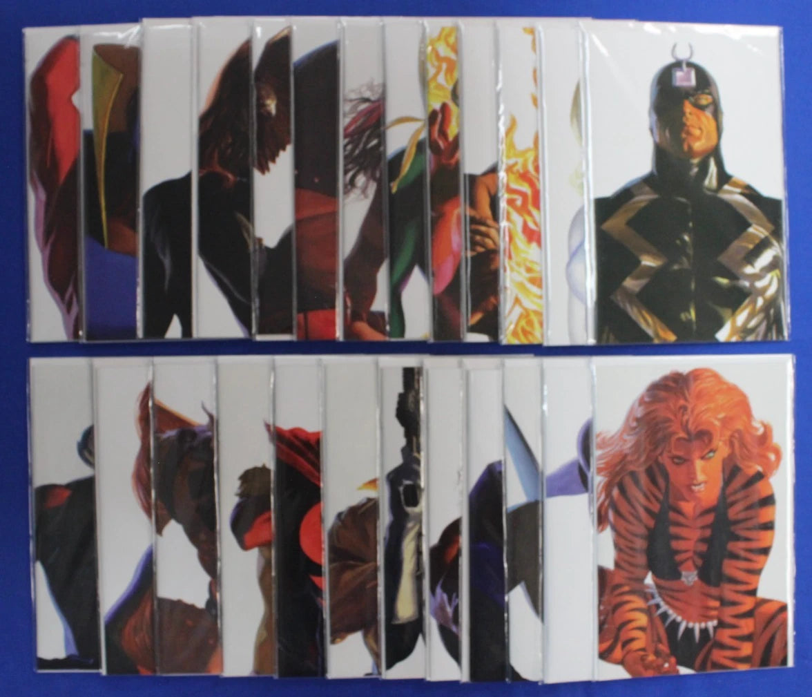 Lot of 25 Alex Ross Timeless Virgin Variants VF/NM