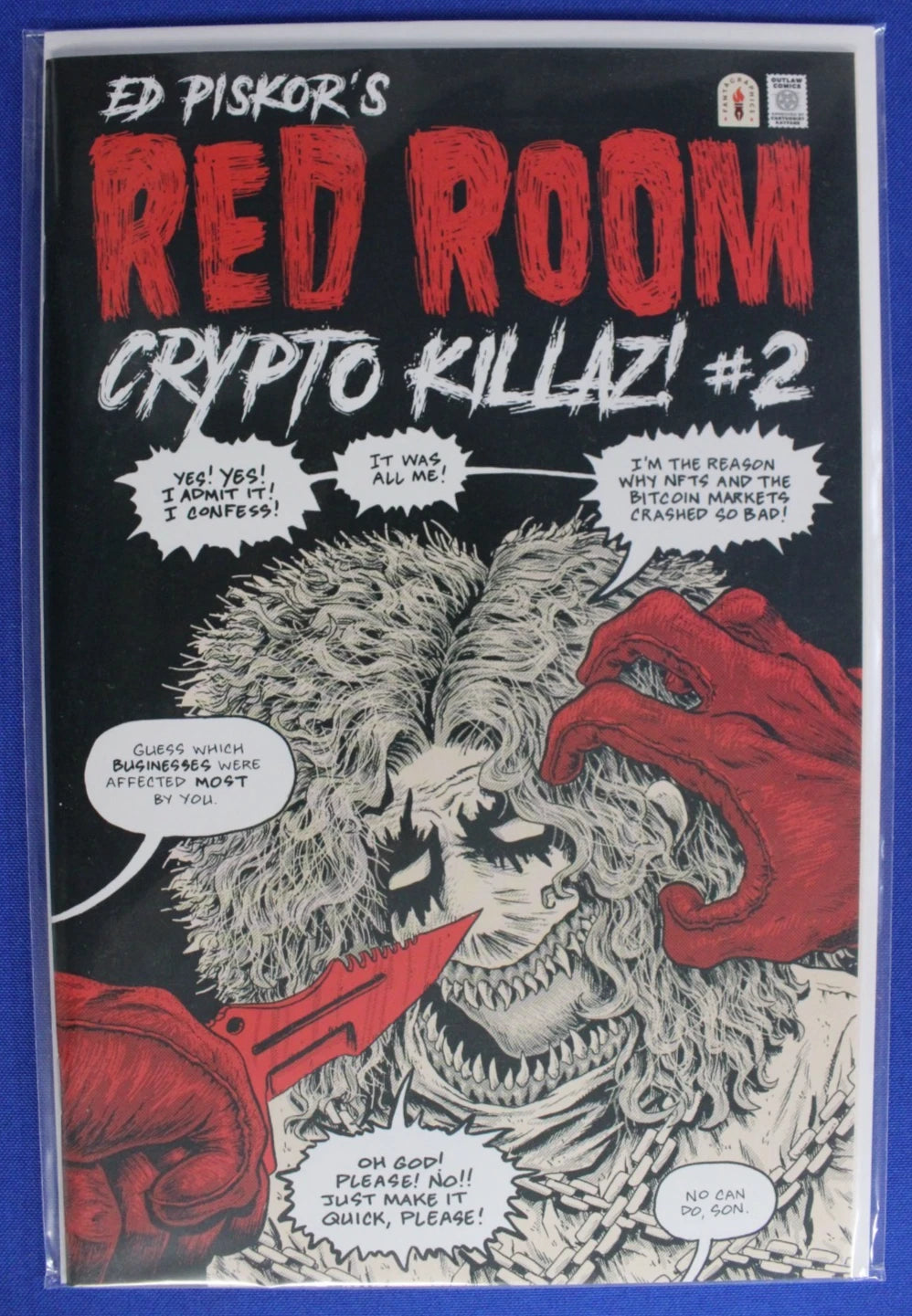 Ed Piskor's Red Room Crypto Killaz #1-4 Complete Set VF/NM