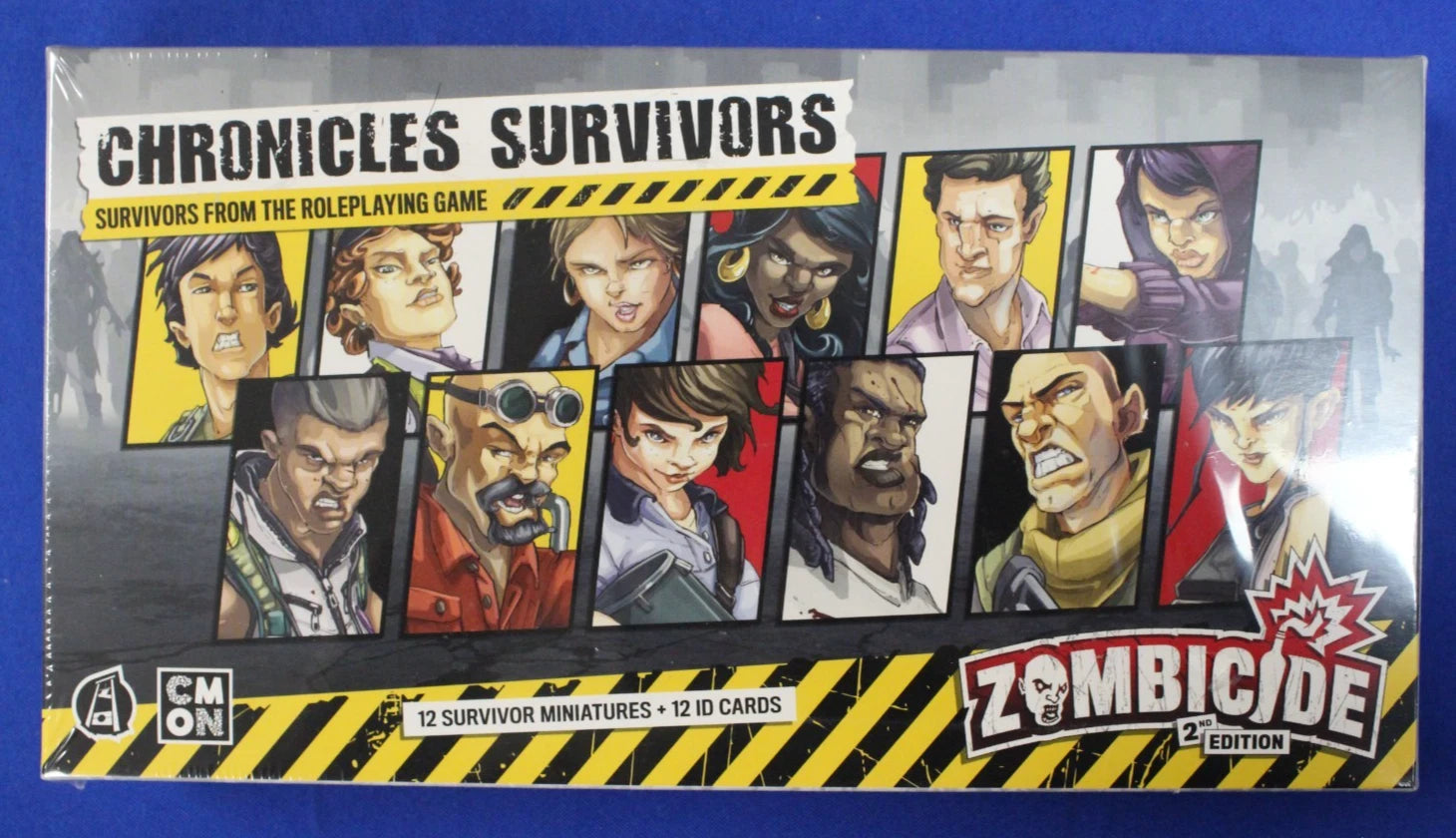 C-MON Zombicide 2nd Edition Kickstarter Game Bundle Set of 12 New and Sealed