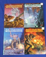 FASA Corporation Battletech Record Sheets Book Lot of 4