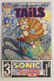 Tails Sonic the Hedgehog's Buddy #1-3 Super Adventure Pack SEALED