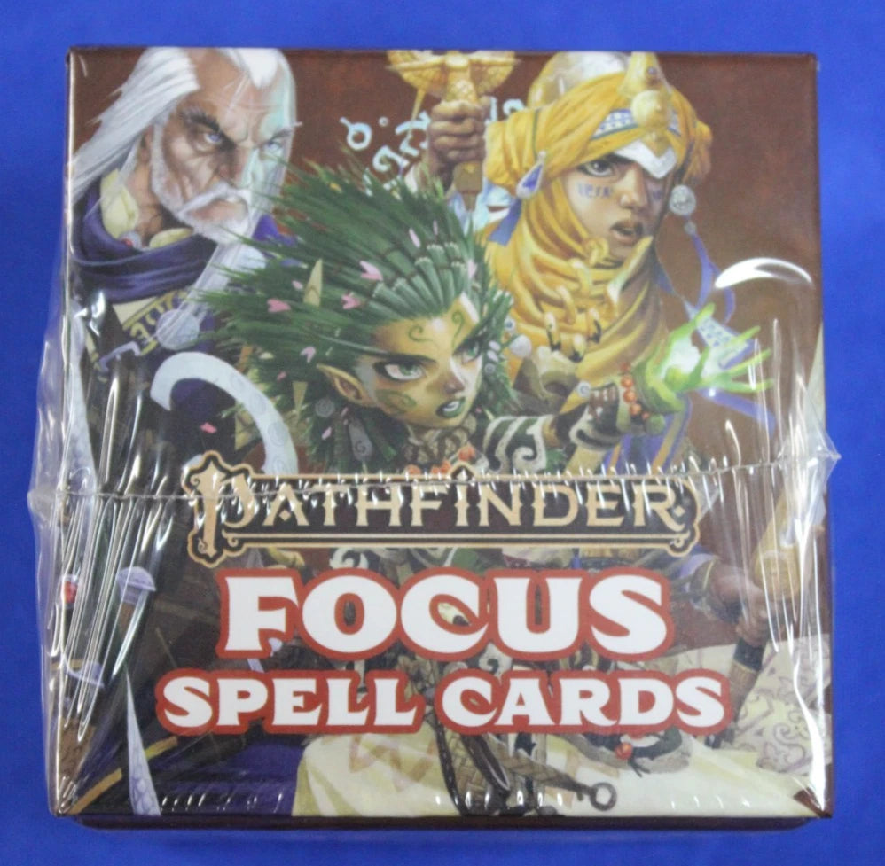 Pathfinder 2E Spell Cards & Basic Cantrips Lot of 6 Occult Focus Divine Primal