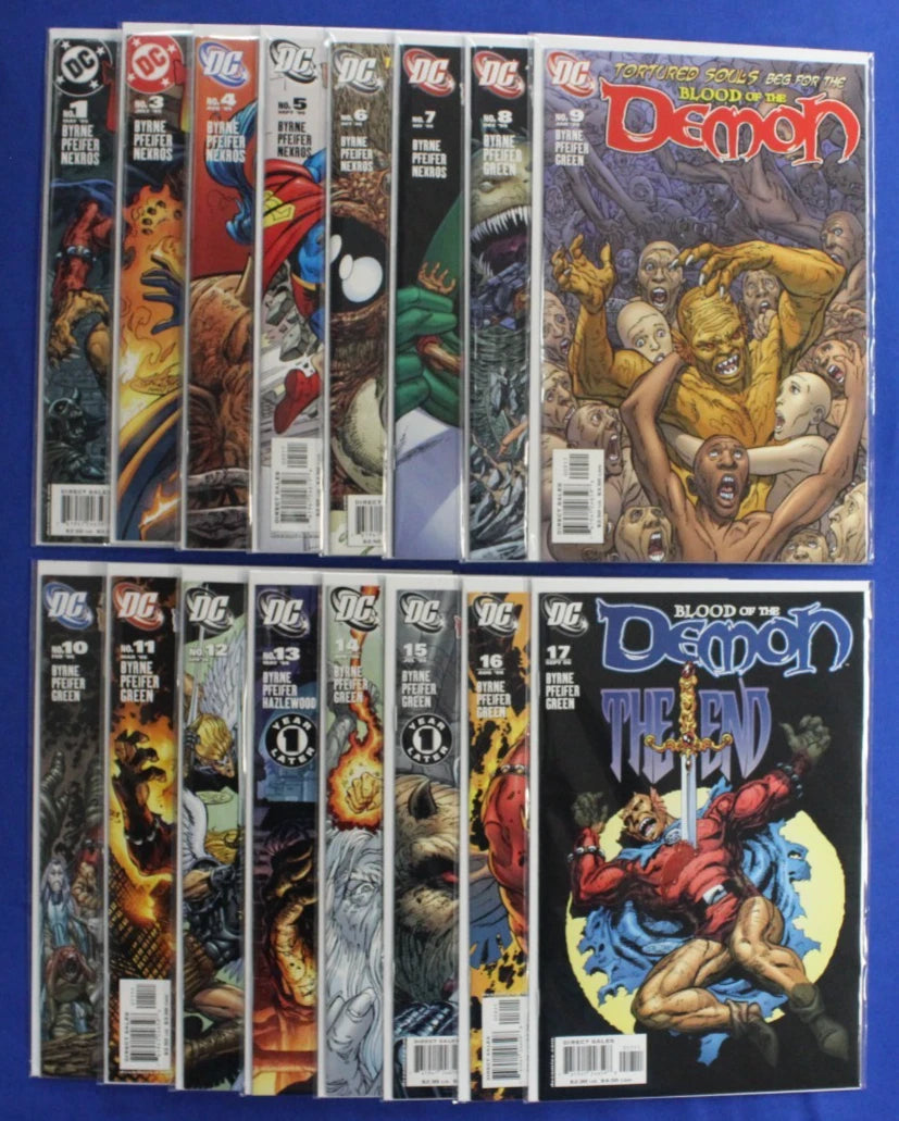 Blood of the Demon #1-17 Near Complete Set (MISSING #2) VF+