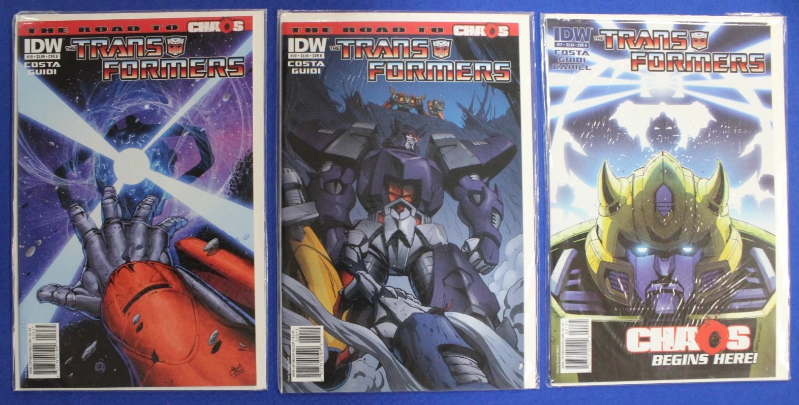 Transformers #1-21 & 27-28 w/ Variants Lot of 24 VF/NM