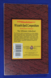 Advanced Dungeons & Dragons Wizard's Spell Compendium Vols 1-4 1st Ed.