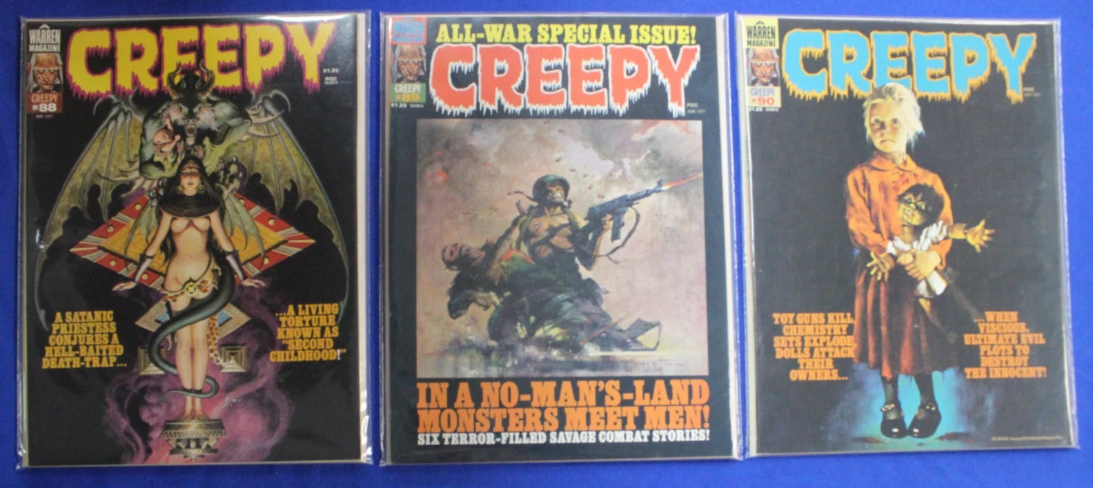 Creepy Magazine #76-113 Lot of 38 FN-VF