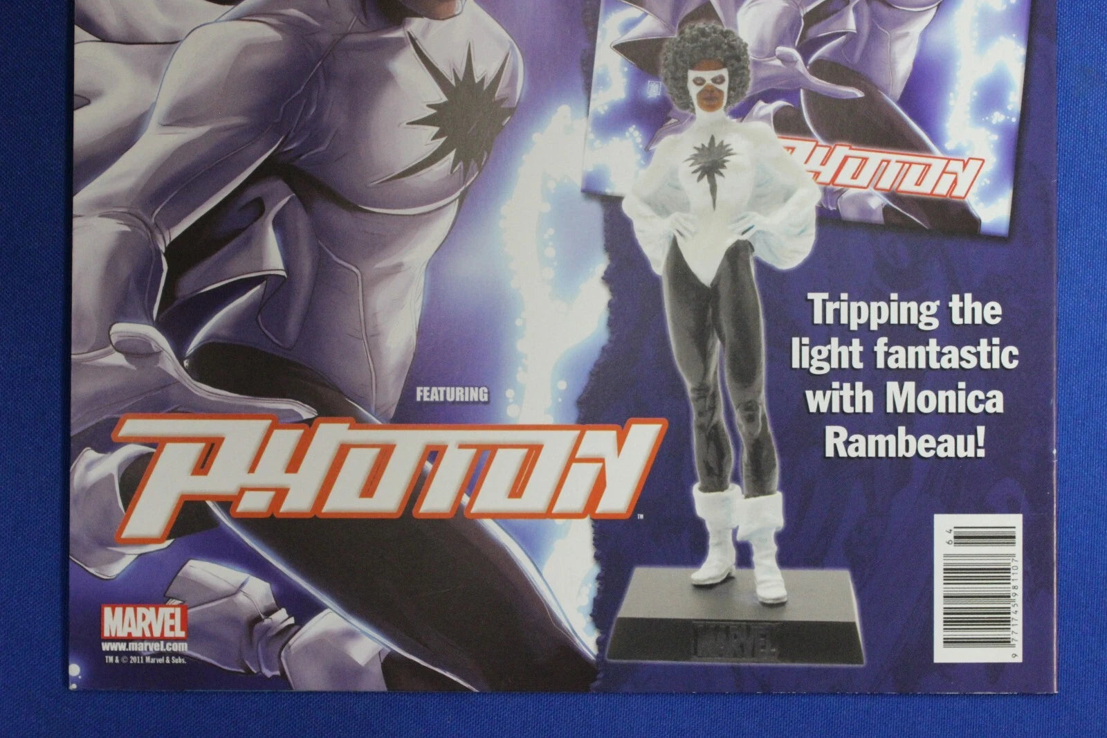 Eaglemoss Classic Marvel Collection Captain Marvel Lead Figurine & Magazine #164