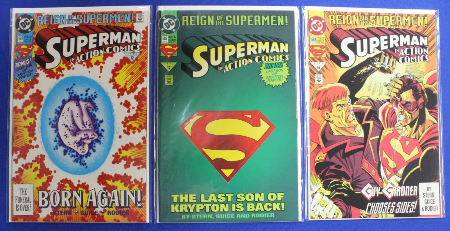 Superman Comics Lot of 44 VF-VF/NM