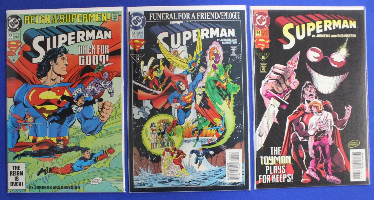 Superman Comics Lot of 44 VF-VF/NM