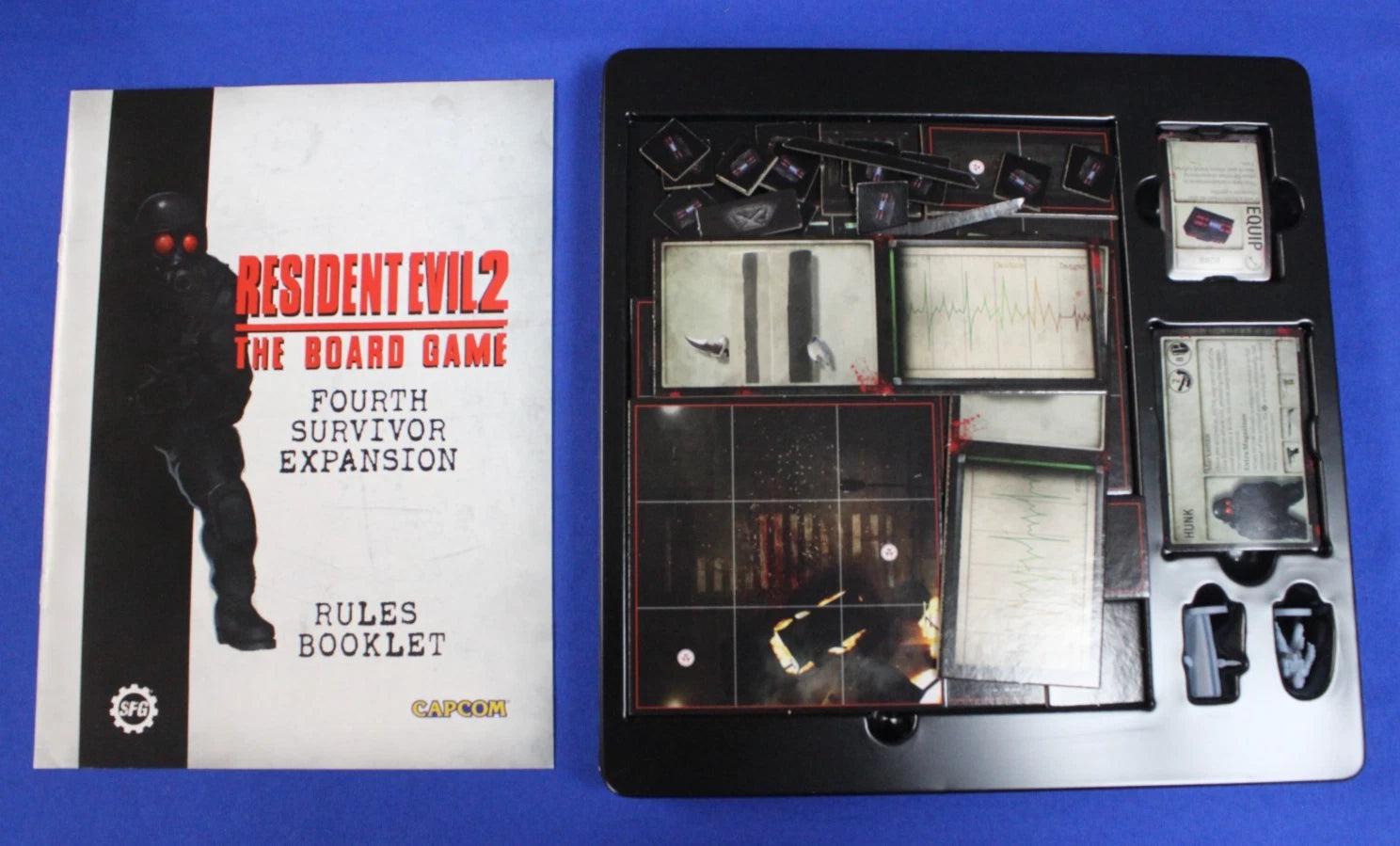 Steamforged Games 2018 Resident Evil 2 The Board Game Expansion Lot of 4