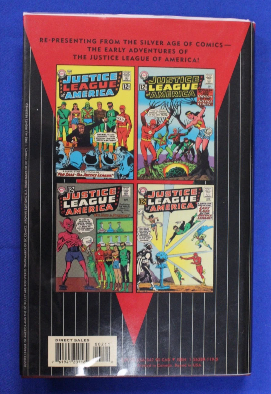 DC Archive Editions Justice League of America Vol. 1, 2, & 3 Hardcover Lot of 3