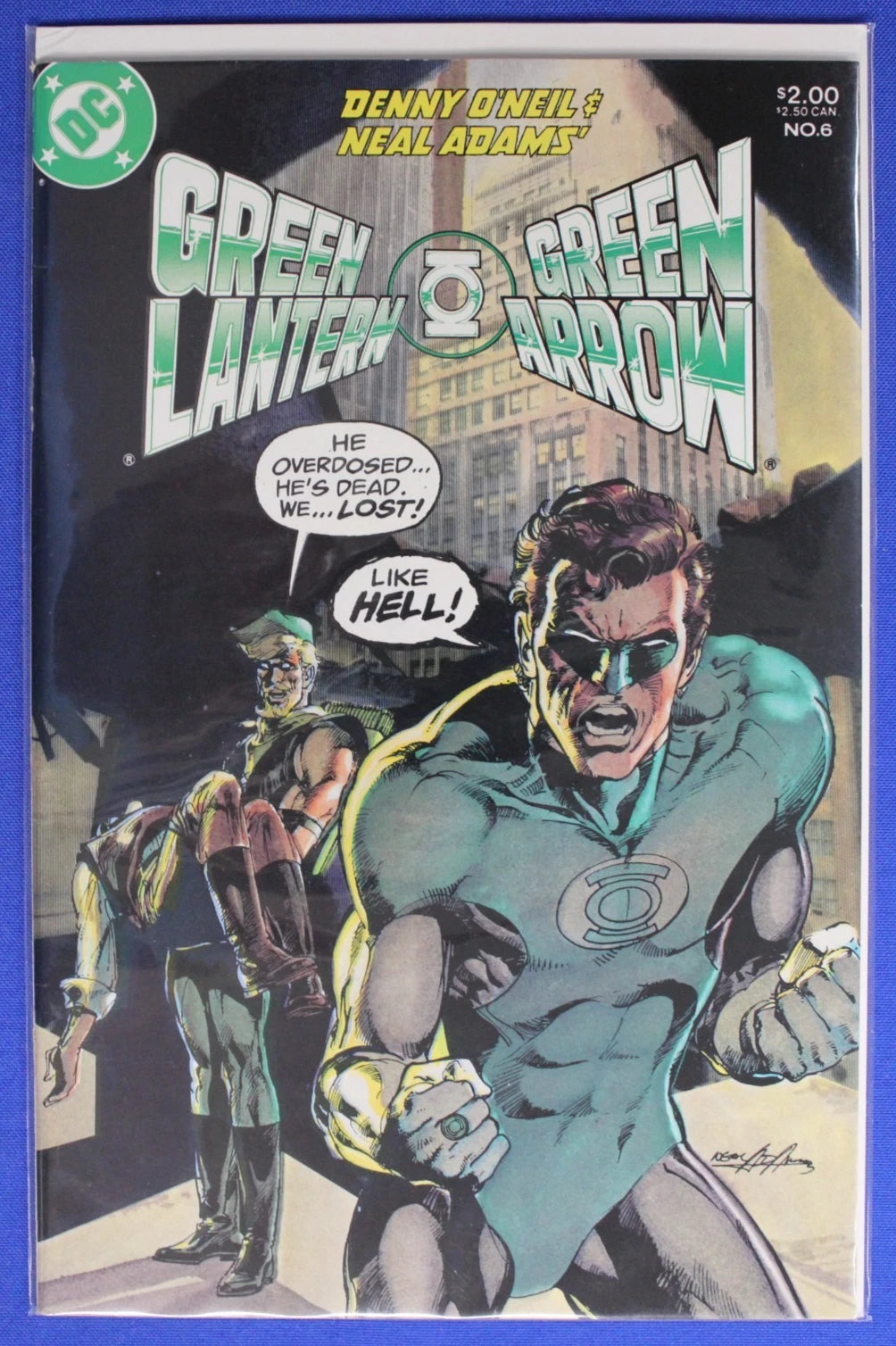 Green Lantern Green Arrow #1-7 Complete Set VF-VF/NM