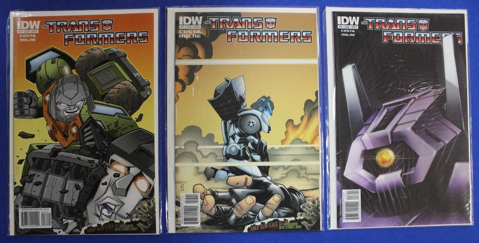 Transformers #1-21 & 27-28 w/ Variants Lot of 24 VF/NM