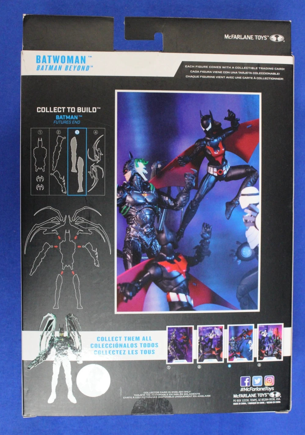 McFarlane Toys DC Multiverse Batman Future's End BAF lot of 4 Figures in Box