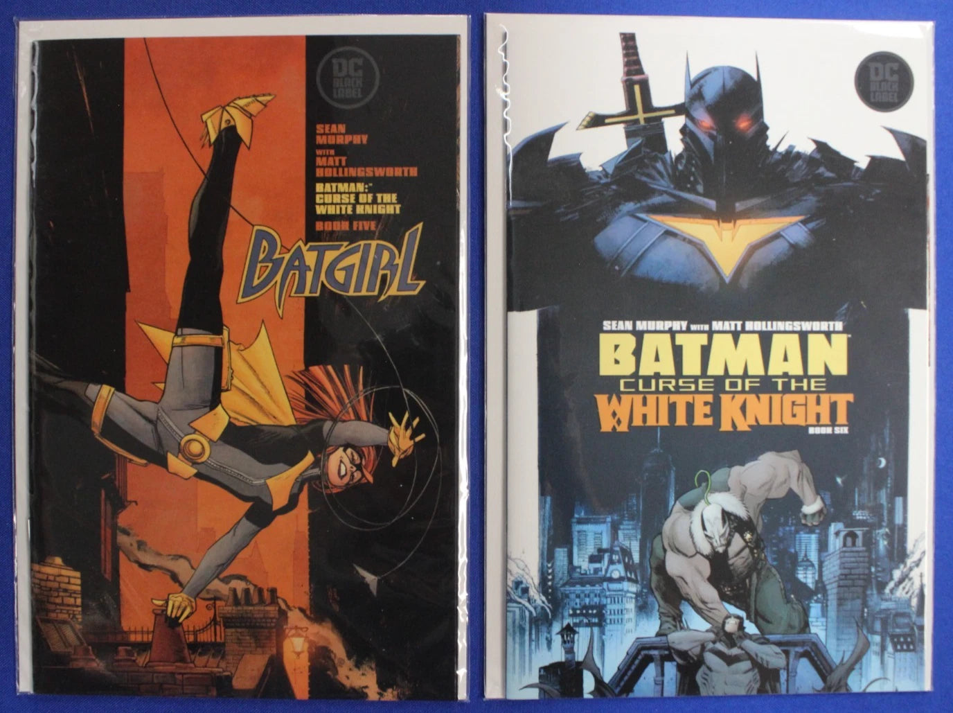 Batman White Knight #1-8 Curse #1-8 Complete Sets Lot of 17 VF/NM