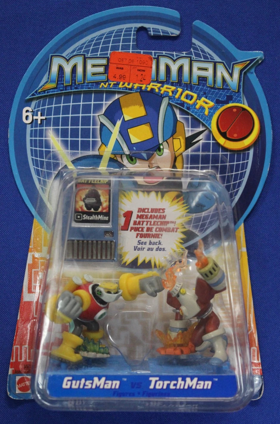 Megaman NT Warrior Miniature Figure Lot of 6