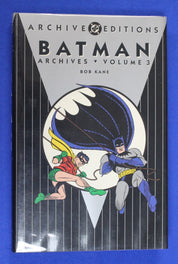 DC Archive Editions Batman Vol 1 & 3 & The Dark Knight Vol 2 Hardcover Lot of 3