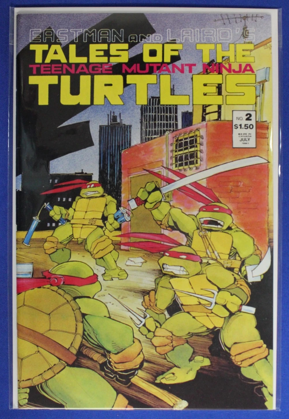 Tales of the TMNT #1-7 Near Complete Set (Missing #1 & 4) VF-VF+