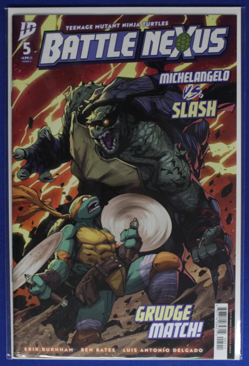 TMNT Battle Nexus #1-5 Complete Set + Variants Lot of 7 VF/NM