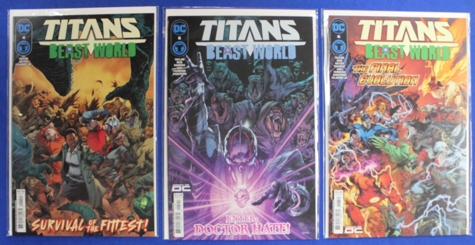 Titans #1-17 Run + Beast World #1-6 + Extras Lot of 29 VF/NM