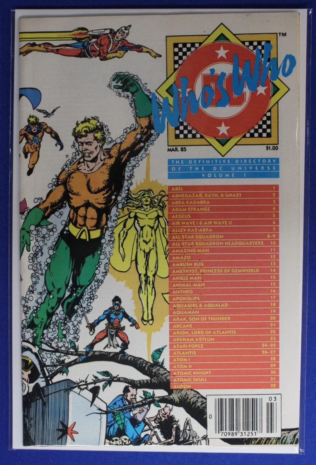 DC Who's Who #1-26 + 87 Update 1-5 & 88 Update 1-4 Complete Sets Lot of 35 VF