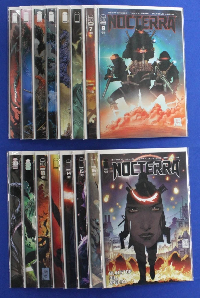 Nocterra #1-16 Near Complete Set (Missing #12) + Special VF/NM