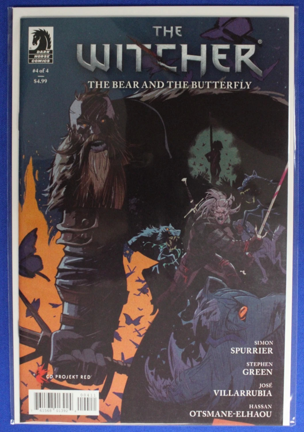 The Witcher Bear and the Butterfly #1-4 & Blood Stone 1-4 Complete Sets VF/NM