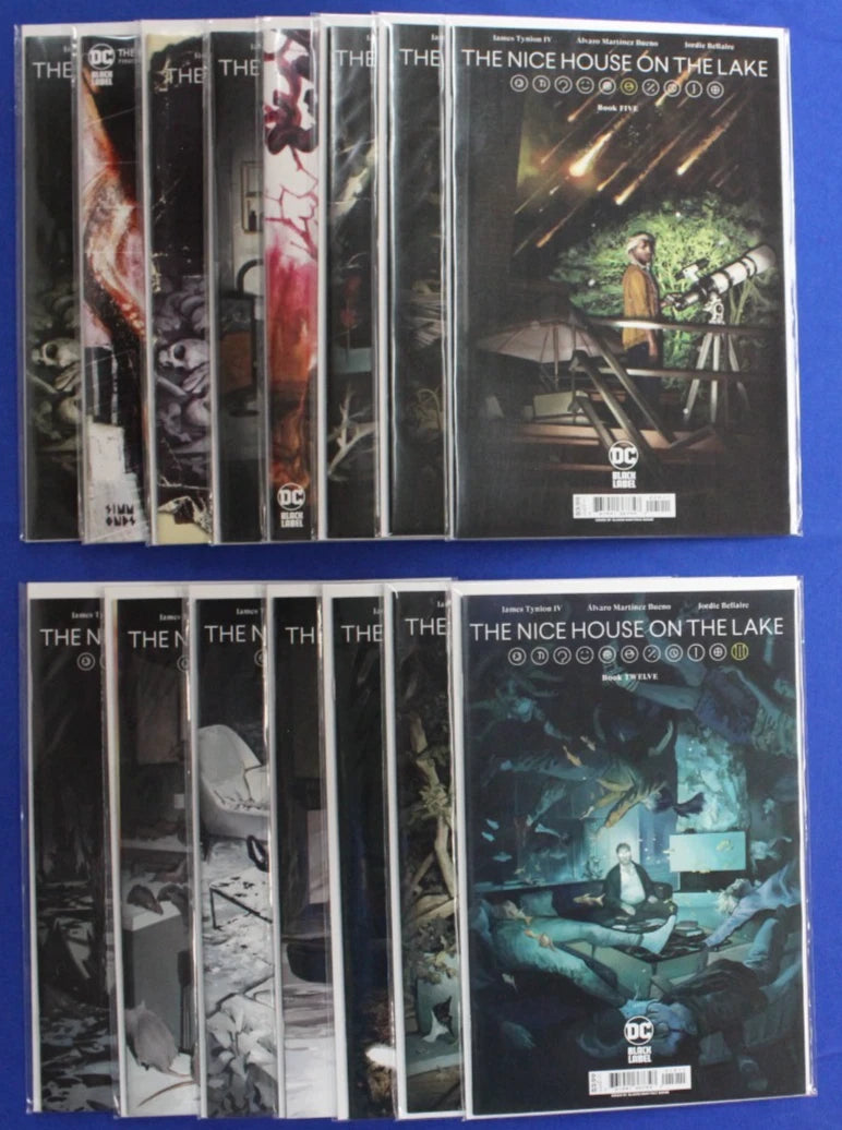 The Nice House on the Lake #1-12 Complete Set + Variants Lot of 15 VF/NM