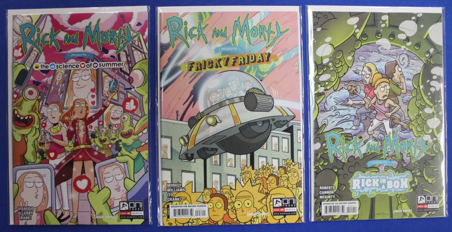 Rick and Morty Lot of 23 Comics VF/NM