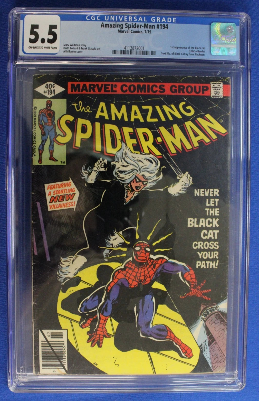 Amazing Spider-Man #194 CGC 5.5