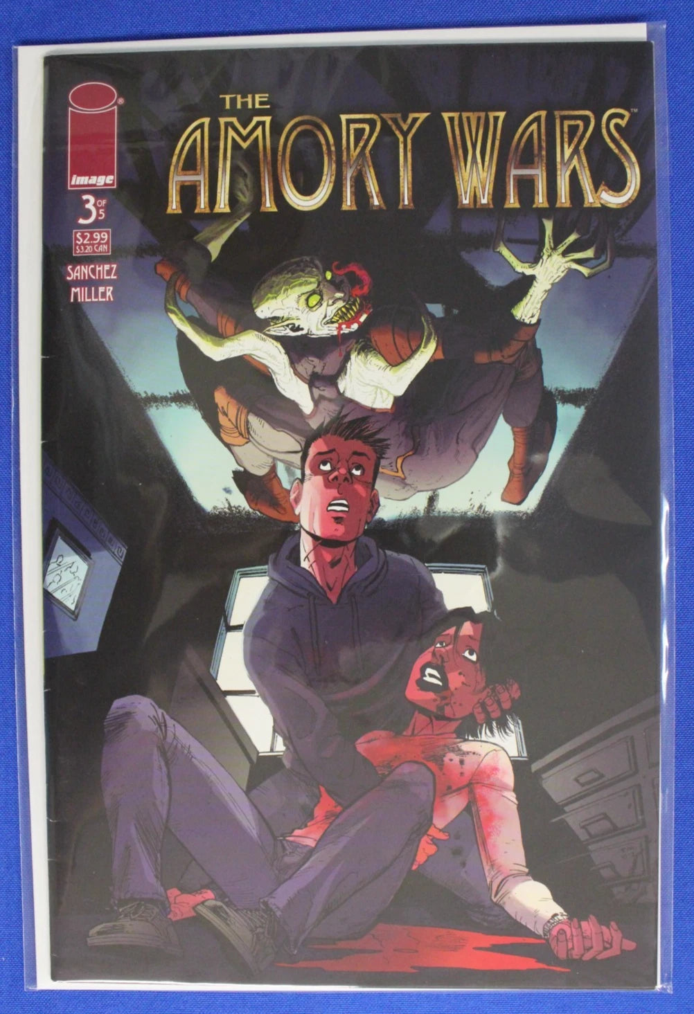 The Amory Wars #1-5 + #1 Cover B Signed by Claudio Sanchez
