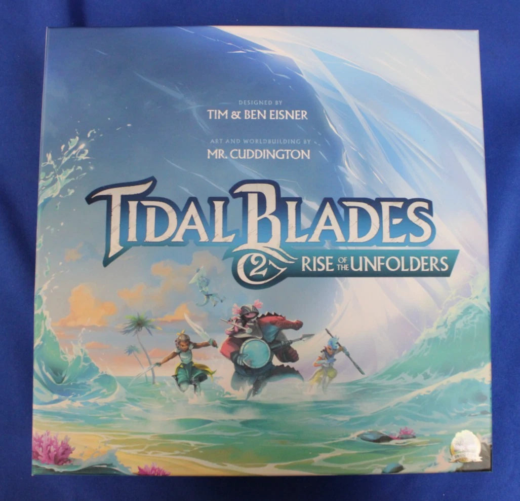Druid City Games 2023 Tidal Blades Part 1 & II + Miniatures Board Game Lot