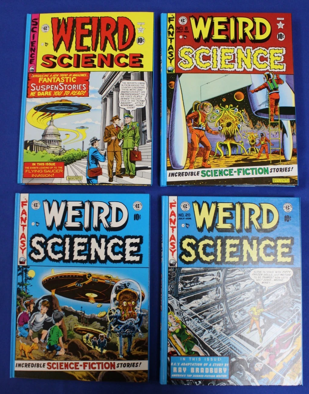 EC Comics Archive The Complete Weird Science 4 Volume Hardcover Set in Slipcase