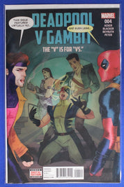Deadpool V. Gambit #1-5 Complete Set VF/NM