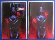 Women of Marvel #1 Golden Apple Jeehyung Lee Variant & Virgin Variant NM