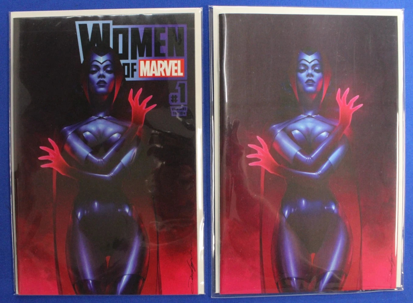 Women of Marvel #1 Golden Apple Jeehyung Lee Variant & Virgin Variant NM