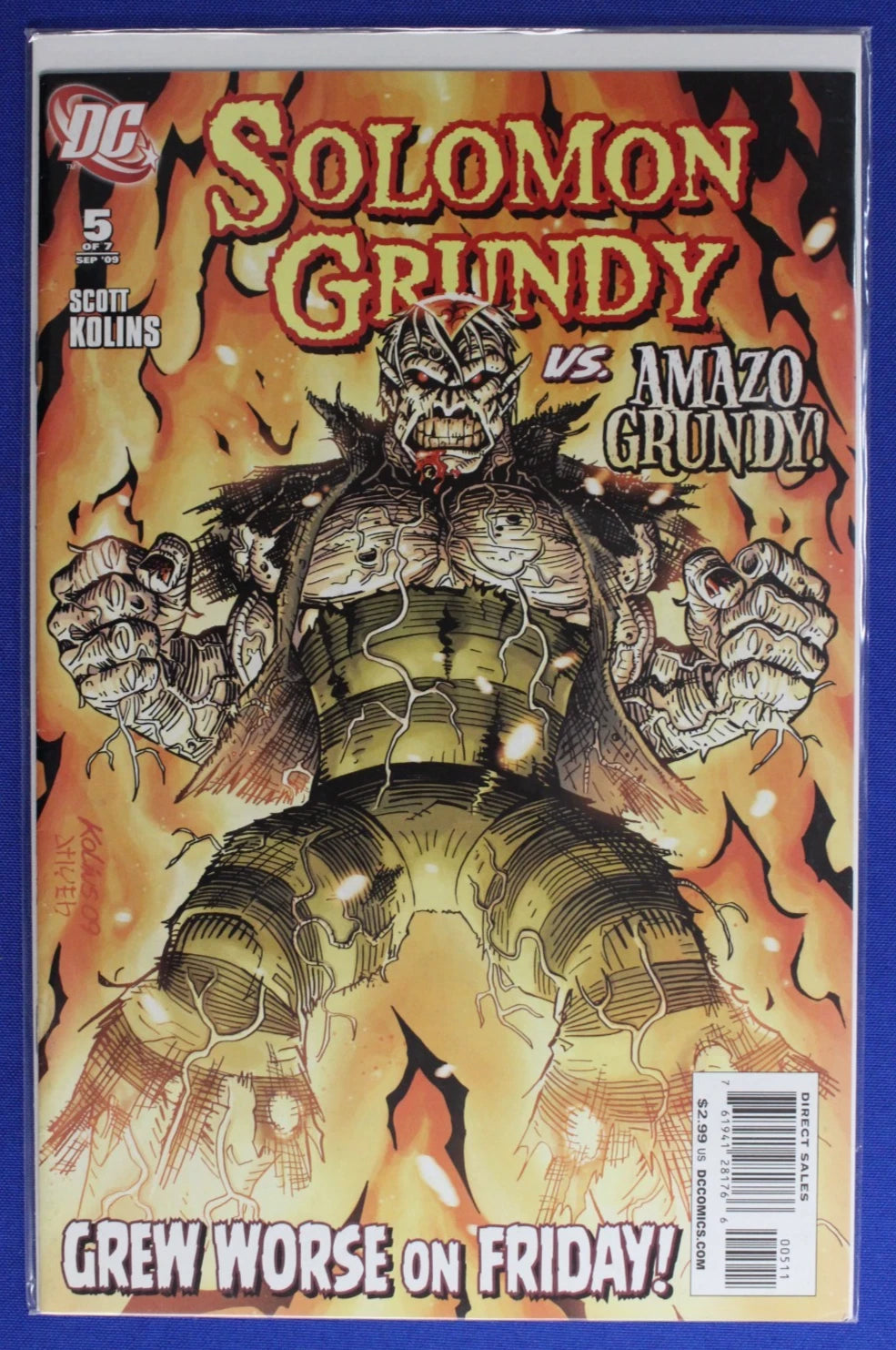 Solomon Grundy #1-7 Complete Set VF-VF/NM