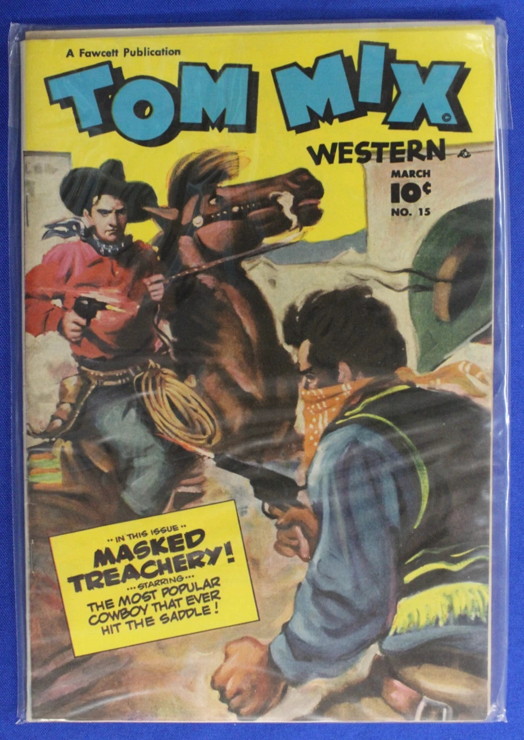 Tom Mix Western #9 & 15 FN