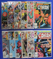 Conan the Barbarian Annuals #1-12 Complete Set VG-FN