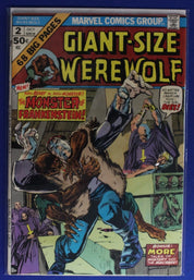 Giant-Size Creatures/Werewolf #1-4 Near Complete Set VG